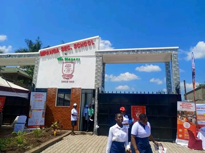 Students inside school
